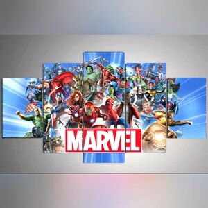 Marvel Heroes Family‎ 5-Panels frame